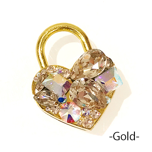 錠前チャーム/Heart FASHION GOODS Bling Me!