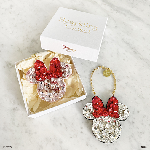 Bijou Charm/Minnie Mouse L(Pink) COLLABORATION Bling Me!