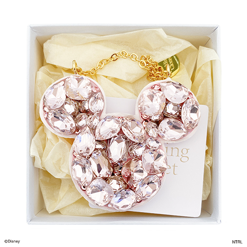 Bijou Charm/Mickey Mouse L(Pink) COLLABORATION Bling Me!